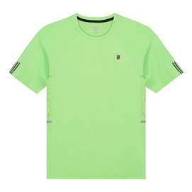 Tennisshirt K Swiss Men Hypercourt Crew 2 Soft Neon Green