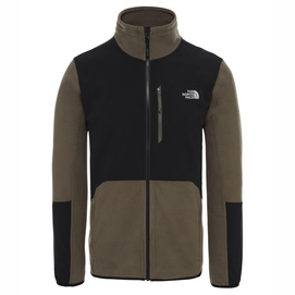 Fleece The North Face Men Glacier Pro Full Zip New Taupe Green TNF Black