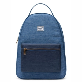 Rucksack Herschel Supply Co. Nova Mid-Volume Faded Denim Indigo Denim Blau
