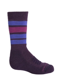 Sok Icebreaker Kids Ski Medium OTC Stripe Lotus Mystic