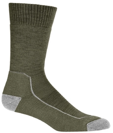 Chaussettes Icebreaker Women Hike+ Medium Crew Loden Blizzard Heather