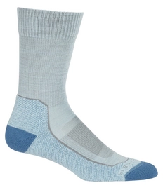 Socken Icebreaker Hike+ Light Crew Haze Azul Damen