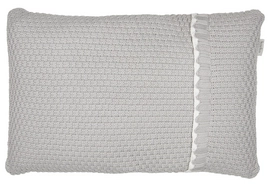 Sierkussenhoes Valencia Koeka Silver Grey (40 x 60 cm)
