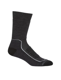 Wandersocken Icebreaker Hike+ Heavy Crew Jet Heather Herren