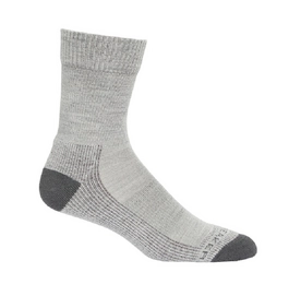 Chaussettes de Randonnée Icebreaker Women Hike Light Crew Blizzard Heather