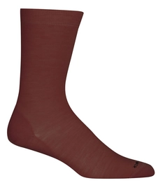 Socke Icebreaker Lifestyle Fine Gauge Crew Espresso Black Herren