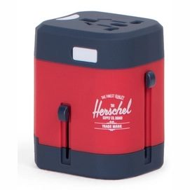 Travel Adapter Herschel Supply Co. Standard Issue Navy Red