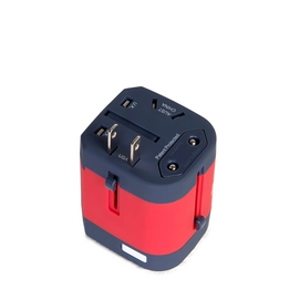 Travel Adapter Herschel Supply Co. Navy Red