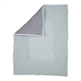 Boxkleed Koeka Vizela Water Sapphire Grey (80 x 100 cm)