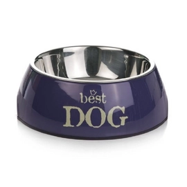 Voer- of Drinkbak Beeztees Best Dog Melamine Blue