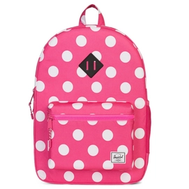 Rugzak Herschel Supply Co. Heritage Youth XL Polka Dot Fandango Pink