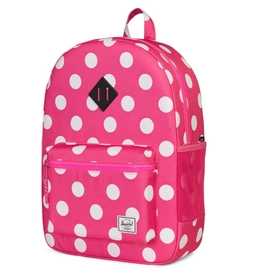 Rugzak Herschel Supply Co. Heritage Youth XL Polka Dot Fandango Pink