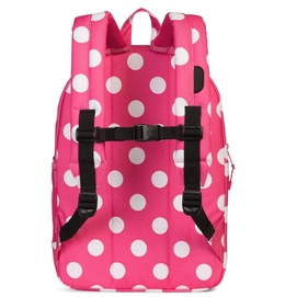 Rugzak Herschel Supply Co. Heritage Youth XL Polka Dot Fandango Pink