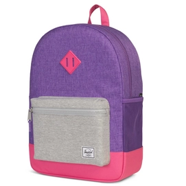 Rugzak Herschel Supply Co. Heritage Youth XL Deep Lavender Light Grey Fandango Pink