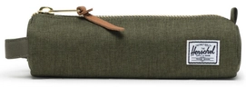 Etui Herschel Supply Co. Settlement Case X-Small Olive Night Crosshatch/Olive Night