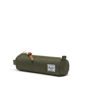 Etui Herschel Supply Co. Settlement Case X-Small Olive Night Crosshatch/Olive Night