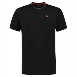 T-shirt de Tennis K Swiss Men Hypercourt Mesh Crew Jet Black-XL