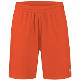 Short de Tennis K Swiss Men Hypercourt Stripe Short 8 Inch Spicy Orange