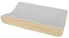 Aankleedkussenhoes Koeka Porto Ochre Silver White
