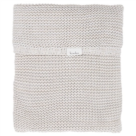 Babydeken Koeka Porto Pebble Silver White
