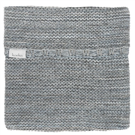 Babydeken Koeka Porto Grey Soft Blue Pebble