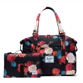 Draagtas Herschel Supply Co. Strand Sprout Vintage Floral Black