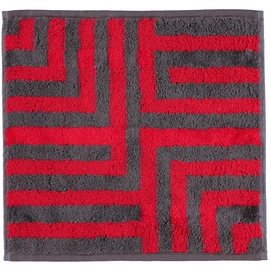 Gezichtsdoekje Cawö Graphic Grafik Rood (set van 6)
