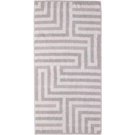 Handdoek Cawö Graphic Grafik Grijs (set van 3)