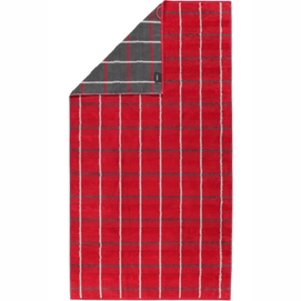 Serviette de Bain Cawö Noblesse Square Red (80 x 200 cm)