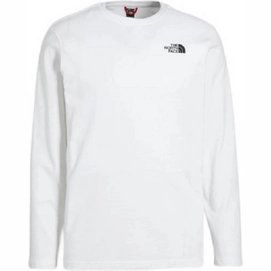 T-Shirt The North Face Homme L/S Red Box Tee TNF White-TNF Black