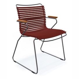Tuinstoel Houe Click Dining Chair Armrests Paprika