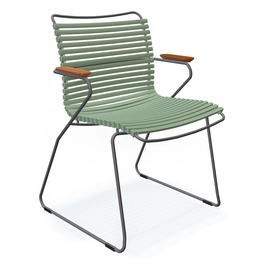 Gartenstuhl Houe Click Dining Chair Armrests Dusty Green