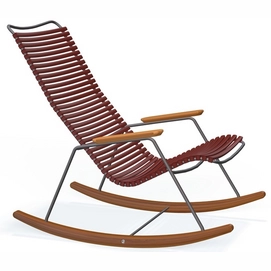 Gartenstuhl Houe Click Rocking Chair Paprika
