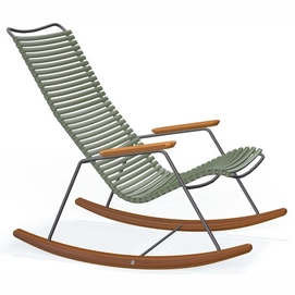 Loungestoel Houe Click Rocking Chair Olive Green
