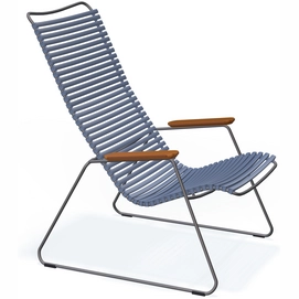 Gartenstuhl Houe Click Lounge Chair Pigeon Blue