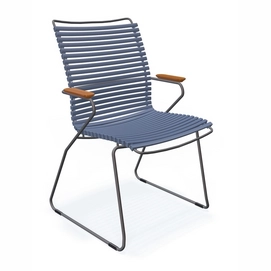 Gartenstuhl Houe Click Dining Chair Tall Pigeon Blue