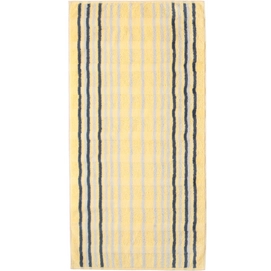 Bath Towel Cawö Noblesse Lines Stripes Honey