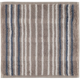 Face Towel Cawö Noblesse Lines Stripes Graphite (Set of 6)