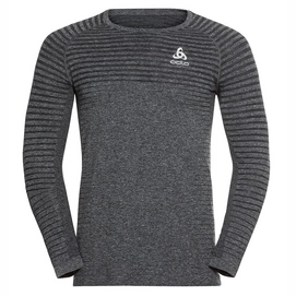 T-Shirt de Sport Odlo Men LS Crew Neck Essential Seamless Gris
