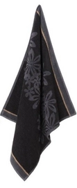 Keukendoek Elias Flowers Grey (set van 2)