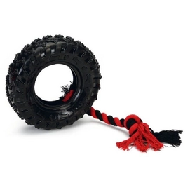 Hondenspeeltje Beeztees Tire + Touw Groot TPR
