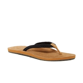 Slipper Dames Reef Gypsy Macrame Black