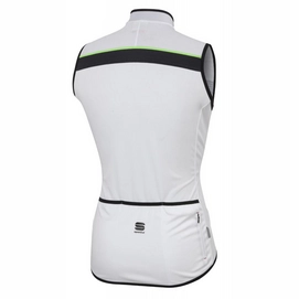 Fietsshirt Sportful Men Pista Sleeveless White Black