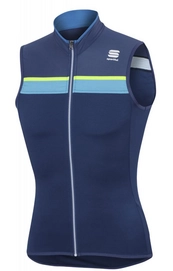 Fietsshirt Sportful Men Pista Sleeveless Blue Twilight