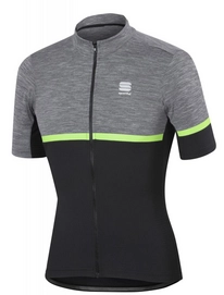 Fietsshirt Sportful Men Giara Jersey Anthracite Black Green