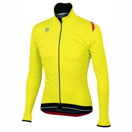 Fietsjack Sportful Women Fiandre Ultimate Jacket Yellow Fluo