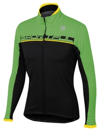 Fietsjack Sportful Men Giro Softshell Jacket Black Green