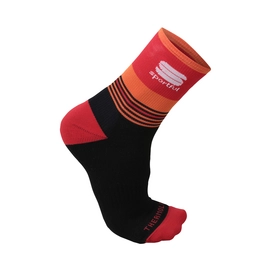 Fietssokken Sportful Arctic 13 Sock Black Red