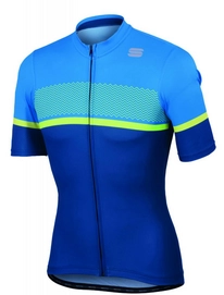 Fietsshirt Sportful Men Frequence Jersey Blue