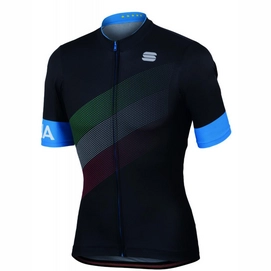 Maillot de Cyclisme Sportful Men Italia Jersey Black